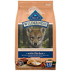 Blue Buffalo Wilderness High Protein, Chicken Large Breed Puppy Dry Dog Food