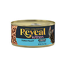 Reveal Kitten Wet Cat Food In Broth - Limited Ingredient, Natural, Grain Free, 2.47 oz