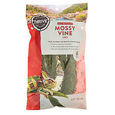 Thrive Mossy Reptile Vine - 6 Feet - Climbing Terrarium Decor - 6 in