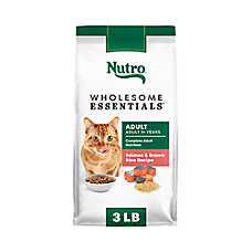 Nutro Wholesome Essentials &trade; Adult Dry Cat Food - Non-GMO, Natural, Salmon & Brown Rice