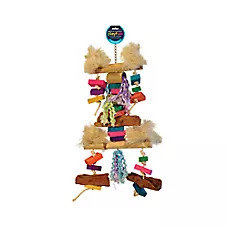 Prevue Pet Products Bodacious Bites Fluff N Stuff Bird Toy for Pet Bird Enrichment