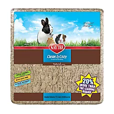 KAYTEE® Clean & Cozy&trade; Natural Paper Hamster Bedding, Guinea Pig Bedding, Rabbit Bedding - 72 L