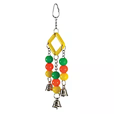 All Living Things® Diamond Ball Bird Toy - Interactive Bird Toy for Pet Birds