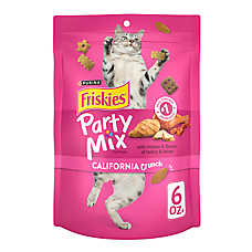 Purina? Friskies? Party Mix Adult Crunchy Cat Treats - 6oz