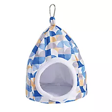 All Living Things® Hanging Nest Bird Hut for Pet Bird Nesting & Hideout for Medium & Large Birds