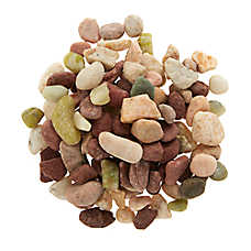Top Fin? Stone Aquarium D��cor - Brown Mix - Fish Tank Decor, Aquarium Stones - 16 oz