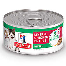 Hill's? Science Diet? Kitten Wet Cat Food - Entree, 5.5 oz