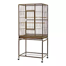 Yaheetech Mobile Large Parrot Bird Cage with Detachable Stand for Parrots