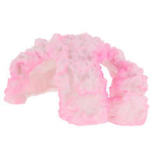 Top Fin? Pink Cave Aquarium Ornament - Fish Tank Decor, Hideout - Small