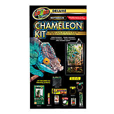 Zoo Med Deluxe Chameleon Terrarium Kit - 36" - Chameleon Screen Habitat Starter Kit