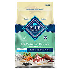 Blue Buffalo Life Protection Formula Lamb & Oatmeal Puppy Dry Food with DHA and ARA