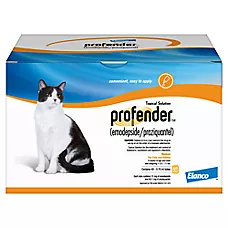 Profender Topical Solution for Medium Cats, 5.6-11 lbs (Orange), 1 Dose last 30 Days