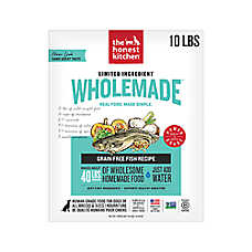 The Honest Kitchen Wholemade Limited Ingredient Grain Free Adult Dehydrated Dog Food - Fish