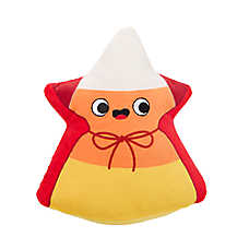 Thrills & Chills&trade; Halloween Plush Candy Corn Dog Toy