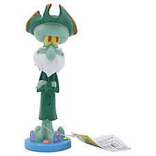 Penn-Plax? SpongBob Pirate Squidward Halloween Aquarium Ornament Fish Tank Decor