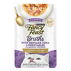 Fancy Feast? Senior Classic Broth Cat Wet Treat - 1.4 Oz