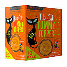 Tiki Cat Born Carnivore Functional Topper - Pumpkin, 12 Ct, 18 Oz