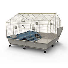 Full Cheeks&trade; Comfy Home & Hideaway Guinea Pig and Rabbit Habitat