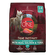 Purina ONE True Instinct High Protein Dry Dog Food - Natural, Salmon & Tuna