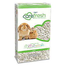 carefresh? Small Pet Bedding - Rabbit, Guinea Pig, Hamster - Odor Control, Absorbant - White, 23-50L