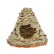 Full Cheeks&trade; Pet Woven Grass Teepee Hideaway