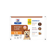 Hill's Prescription Diet K/D Starter Kit Adult Dry and Wet Dog Food