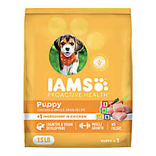 IAMS&trade; Proactive Health Puppy Dry Dog Food - Healthy Development, Chicken & Whole Grains