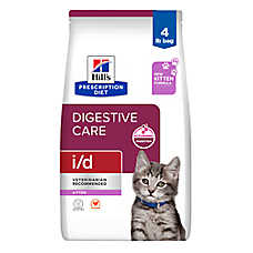 Hill's Prescription Diet i/d Digestive Care Kitten Dry Cat Food - 4 lb