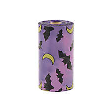 Thrills & Chills &trade; Dog Poop Pick-Up Bags , Bats Print - 15 Count