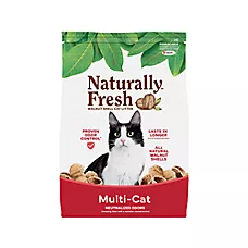 Naturally Fresh&trade; Multi-Cat Walnut Cat Litter - Natural""