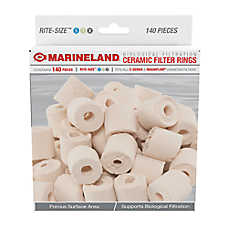 Marineland? Ceramic Rings - Biological Aquarium Filter Media for Fish Tanks