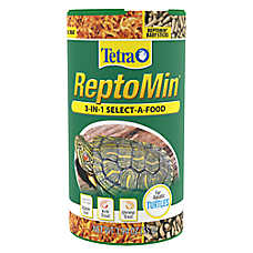 Tetrafauna Reptomin Select-a-Food Aquatic Turtle, Newt and Frog Food - Aquatic Turtle Food - 1.56 oz